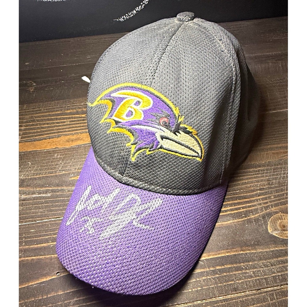Jonathan Ogden Signed Baltimore Ravens Hat Autographed NFL HOF Snapback Cap
